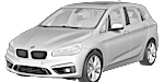 BMW F45 C1657 Fault Code